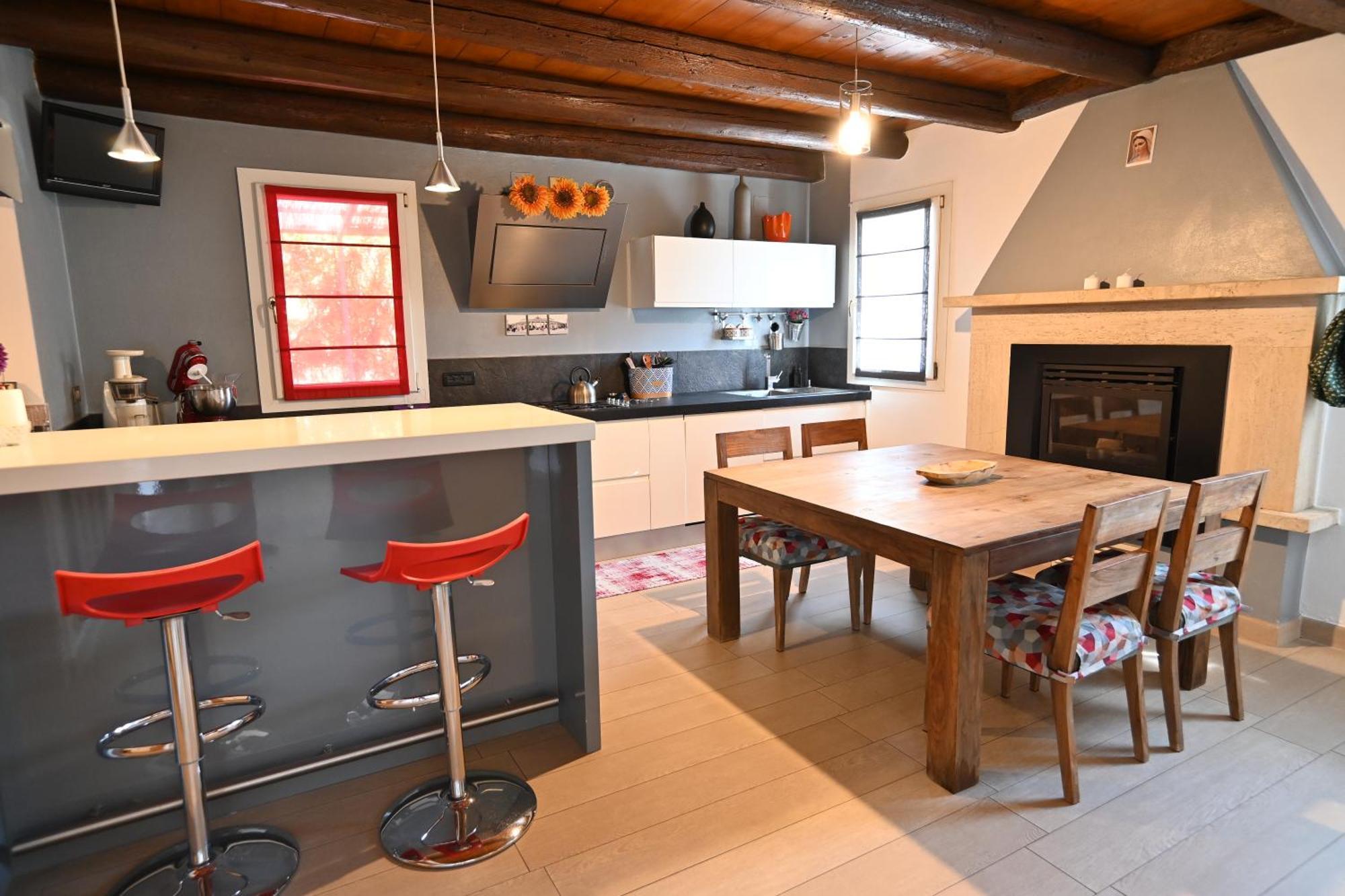 Ca Centosa Artistic House Villa Storica Ristrutturata Con Patio E Giardino Cittadella Luaran gambar