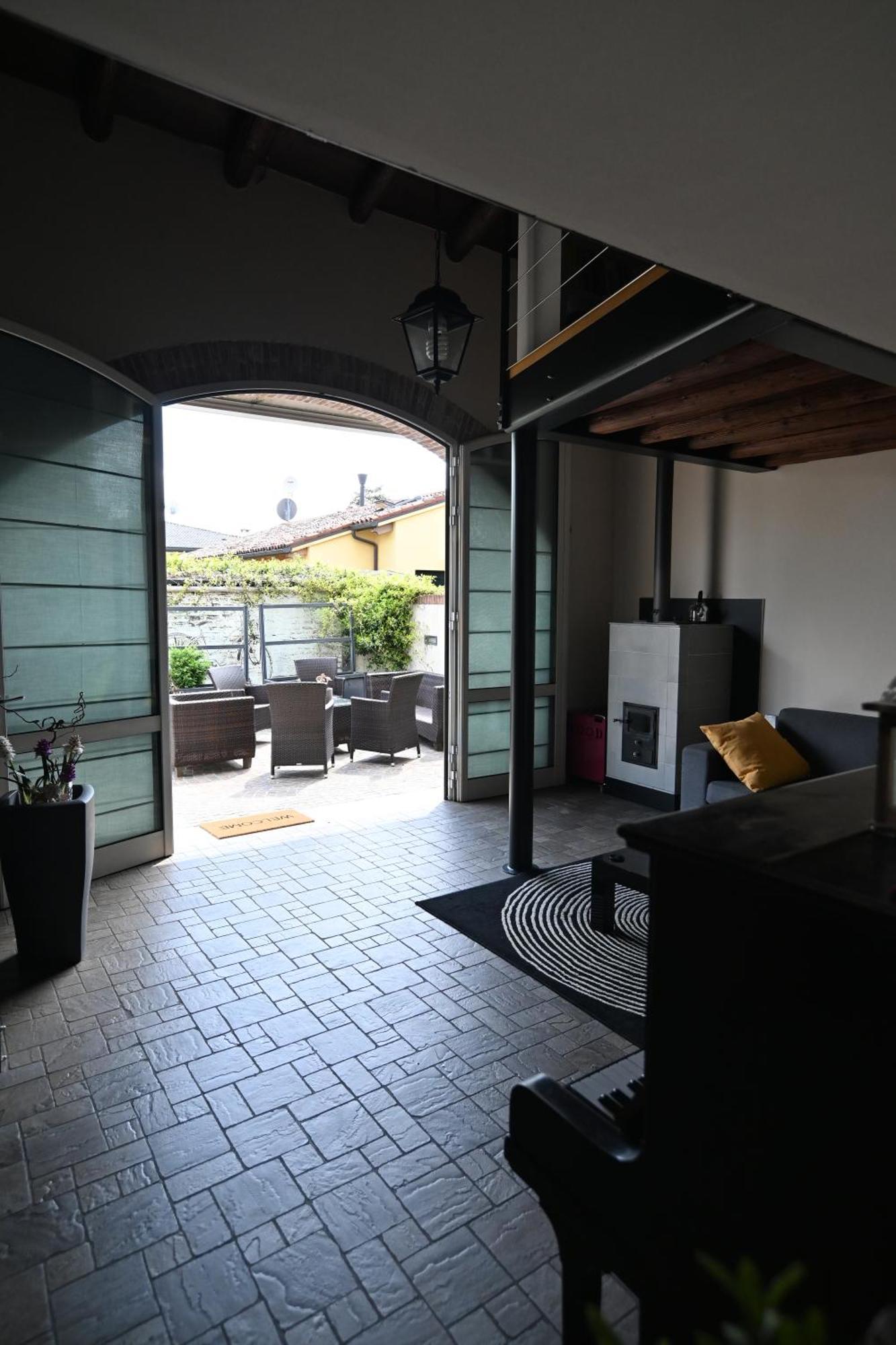 Ca Centosa Artistic House Villa Storica Ristrutturata Con Patio E Giardino Cittadella Luaran gambar