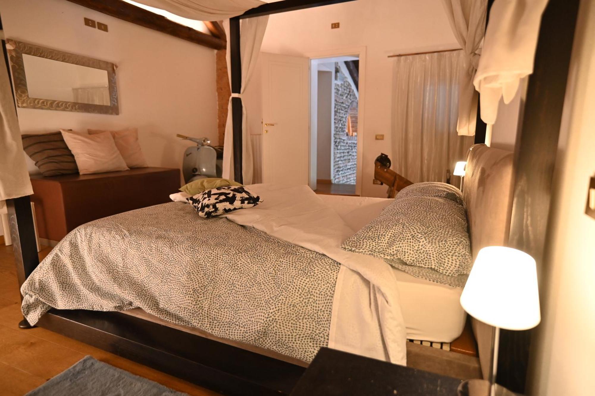 Ca Centosa Artistic House Villa Storica Ristrutturata Con Patio E Giardino Cittadella Luaran gambar